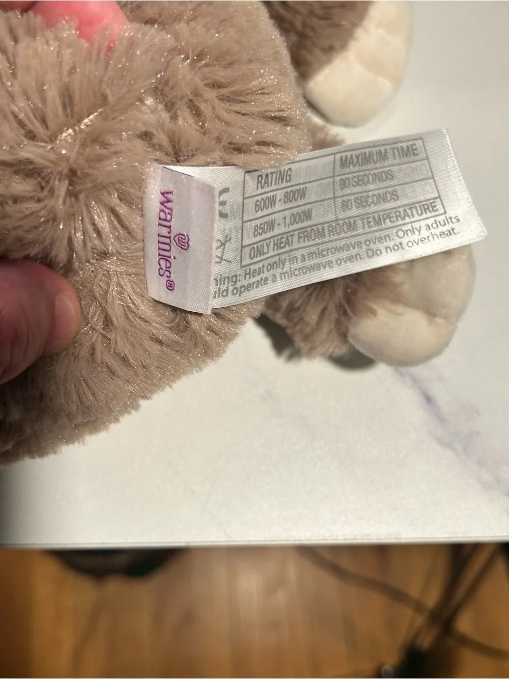 Warmies sloth heated stuff animal